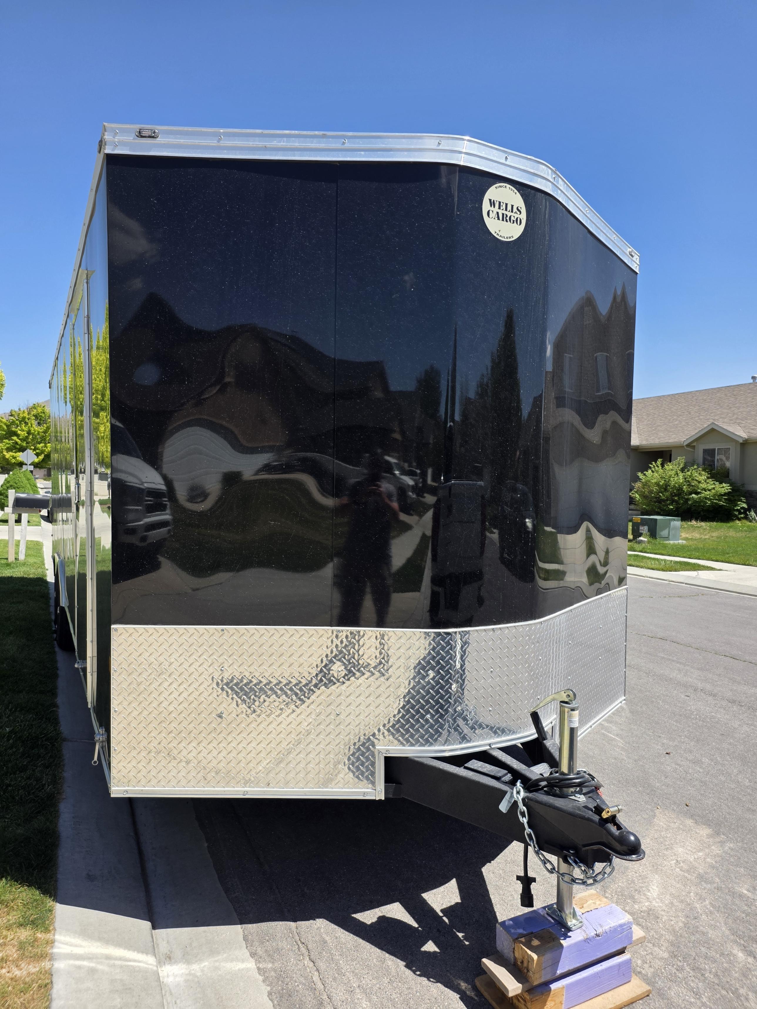 Enclosed Trailer interior view