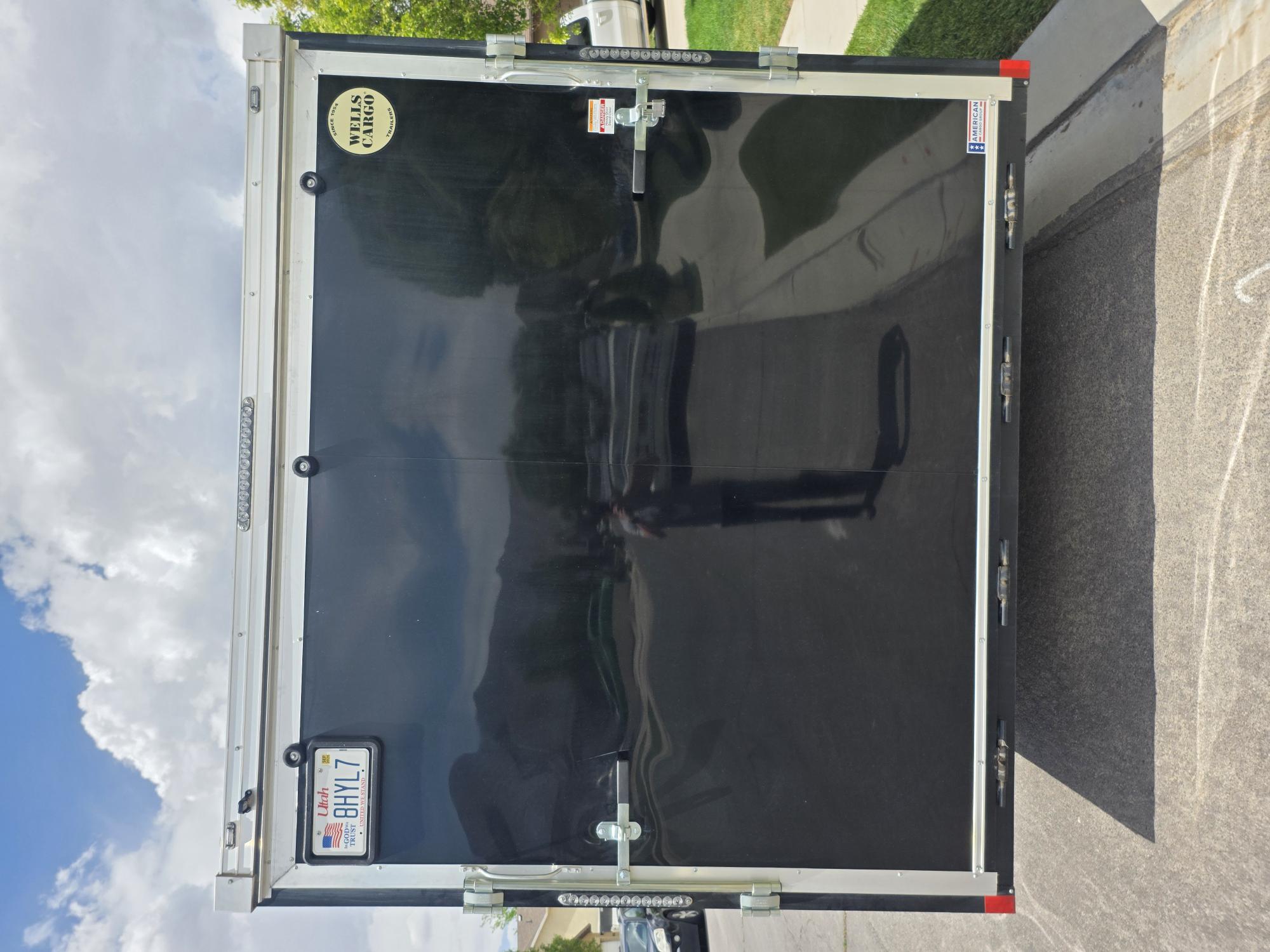 Enclosed Trailer side view