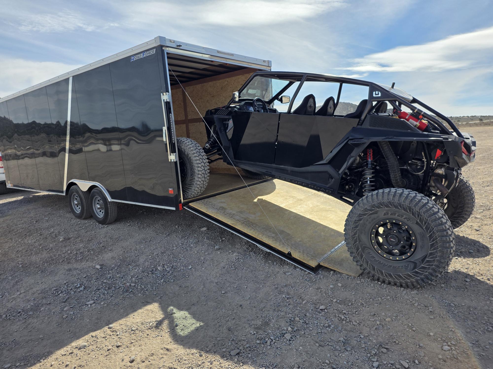 Enclosed Trailer detail